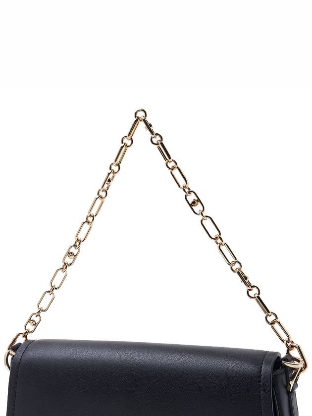 Parker Medium Leather Shoulder Bag Black - MICHAEL KORS - BALAAN.