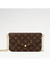 Felicie Pochette Monogram Shoulder Bag Fuchsia Brown - LOUIS VUITTON - BALAAN 2