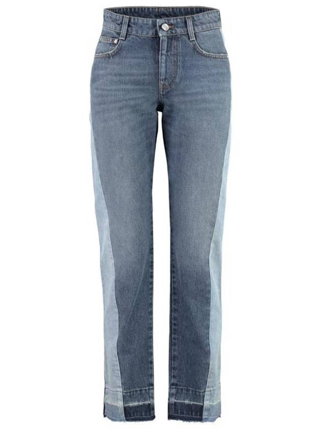 denim straight pants 6D01843SPH39 4147 DENIM - STELLA MCCARTNEY - BALAAN 1