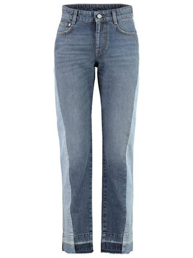 denim straight pants 6D01843SPH39 4147 DENIM - STELLA MCCARTNEY - BALAAN 1