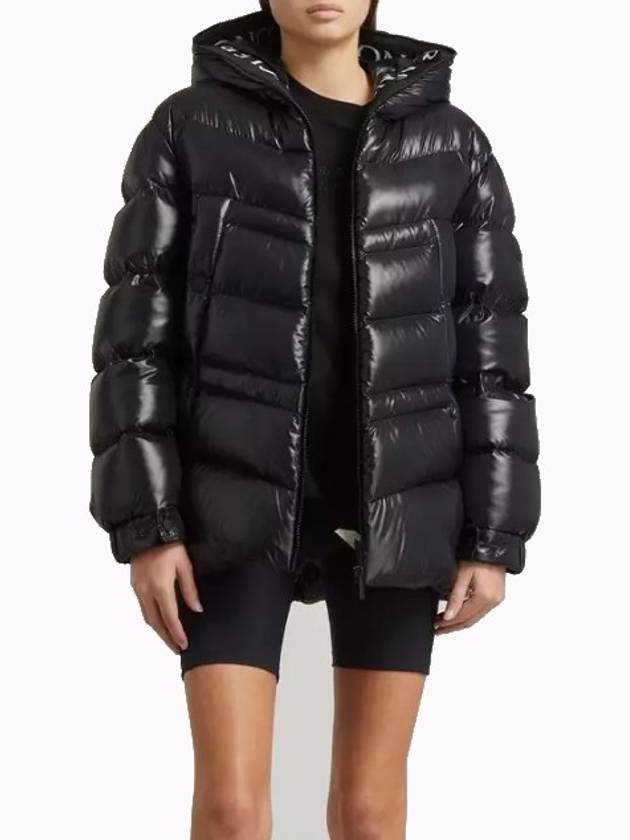 Clair Quilted Short Padding Black - MONCLER - BALAAN 5