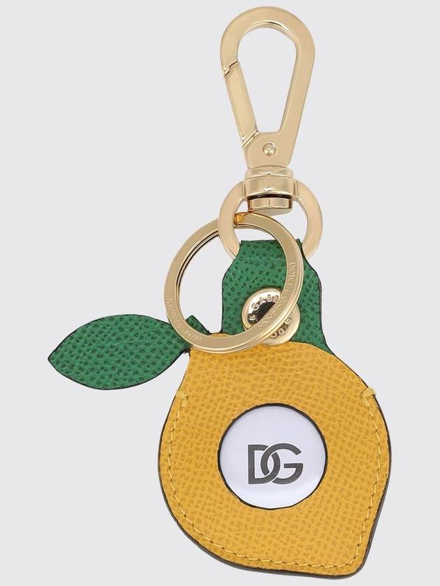 Dolce &amp; Gabbana leather keyring - DOLCE&GABBANA - BALAAN 1