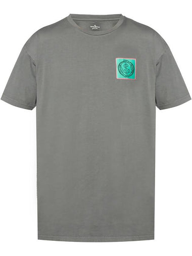 GRAY PATCHED TSHIRT - VIVIENNE WESTWOOD - BALAAN 1