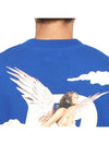 Storms In Heaven Short Sleeve T-Shirt Blue - REPRESENT - BALAAN 8