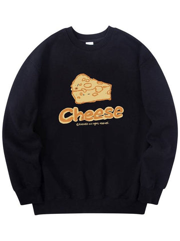 Cheese Sweatshirt Black - RADINEO - BALAAN 1