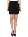 Short Skirt 1802000Q Y001VN401 BLACK - VIVIENNE WESTWOOD - BALAAN 2