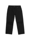 Loose Fit Buckle Jeans Black - BALENCIAGA - BALAAN 1