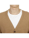 Cashmere Back Stitch Cardigan Beige - MAISON MARGIELA - BALAAN 7