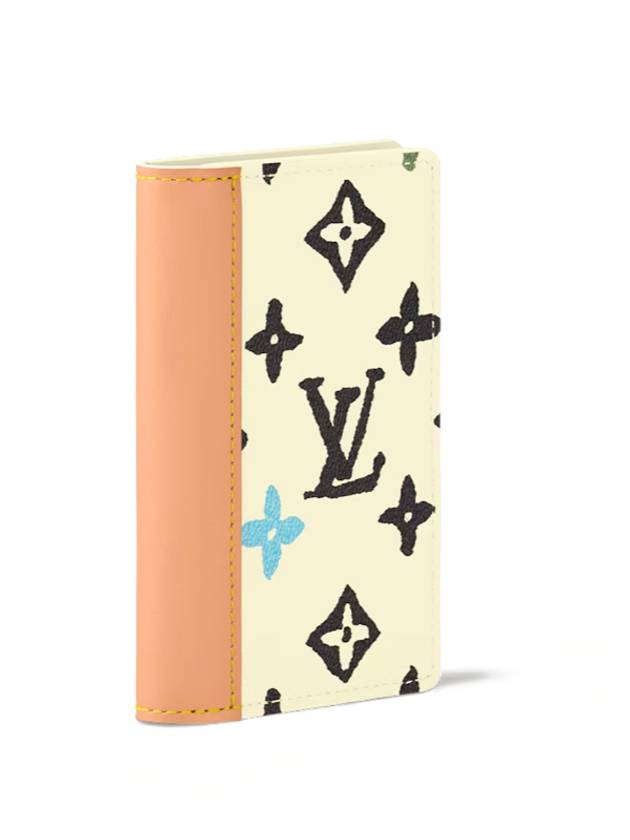 Louis Vuitton Wallet Tyler Monogram Cowhide Leather Pocket Card Holder Ivory - CHANEL - BALAAN 5