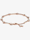 Sparkling Pave Bar Bracelet Rose - PANDORA - BALAAN 3