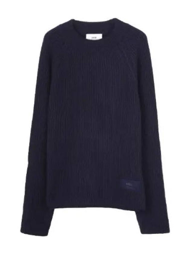 Alexandre Mattiussi crew neck sweater knit - AMI - BALAAN 1