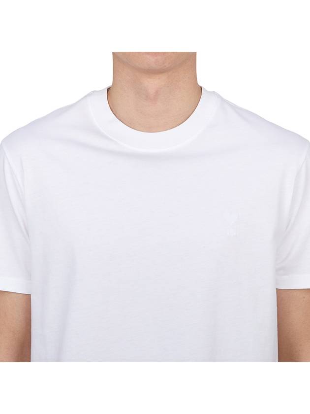 De Coeur Short Sleeve T-Shirt White - AMI - BALAAN 6