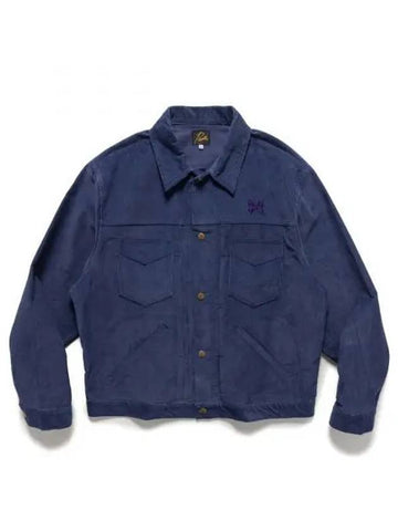 Men s Penny Jean Corduroy Jacket Navy 242122 - NEEDLES - BALAAN 1