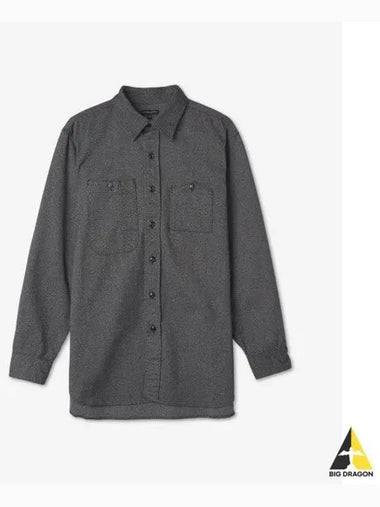 Work Shirt Heather Gray LN028SD005 - ENGINEERED GARMENTS - BALAAN 1