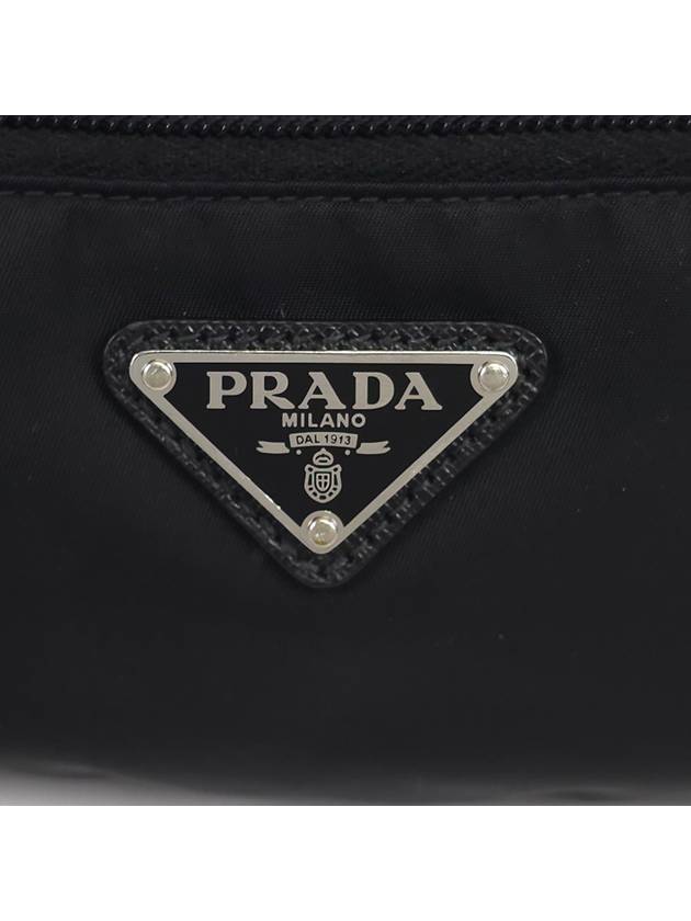 2VL977 Lee nylon triangle logo belt bag - PRADA - BALAAN 7