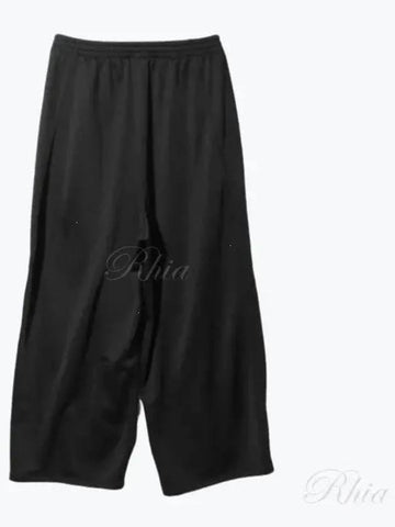 H D Sweatpants C PE Bright Jersey Black PU288 - NEEDLES - BALAAN 1