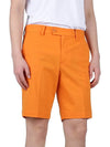 Men's Vent Golf Shorts Orange - J.LINDEBERG - BALAAN 4