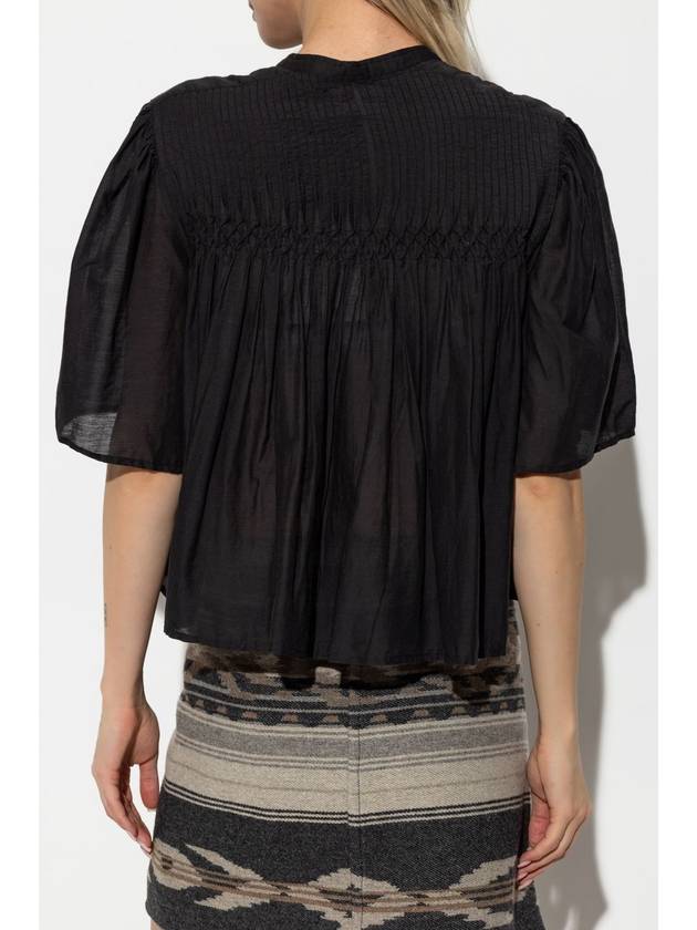 Marant Etoile Top Destiny, Women's, Black - ISABEL MARANT ETOILE - BALAAN 4