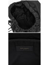 Grained Leather Backpack Black - SAINT LAURENT - BALAAN 4