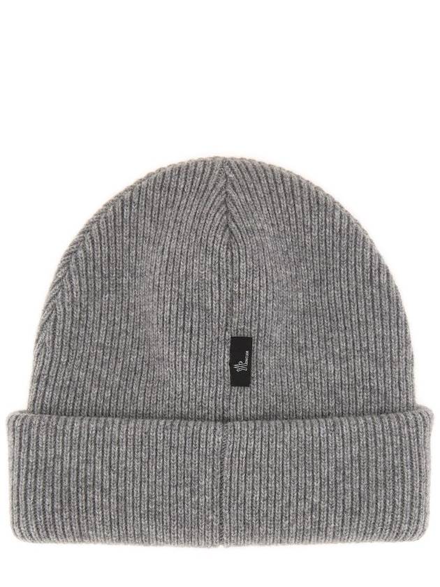 Moncler Grenoble Beanie Hat With Logo - MONCLER - BALAAN 2