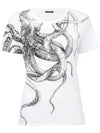 Short sleeve cotton tee 472602 QIZ42 0900 - ALEXANDER MCQUEEN - BALAAN 1