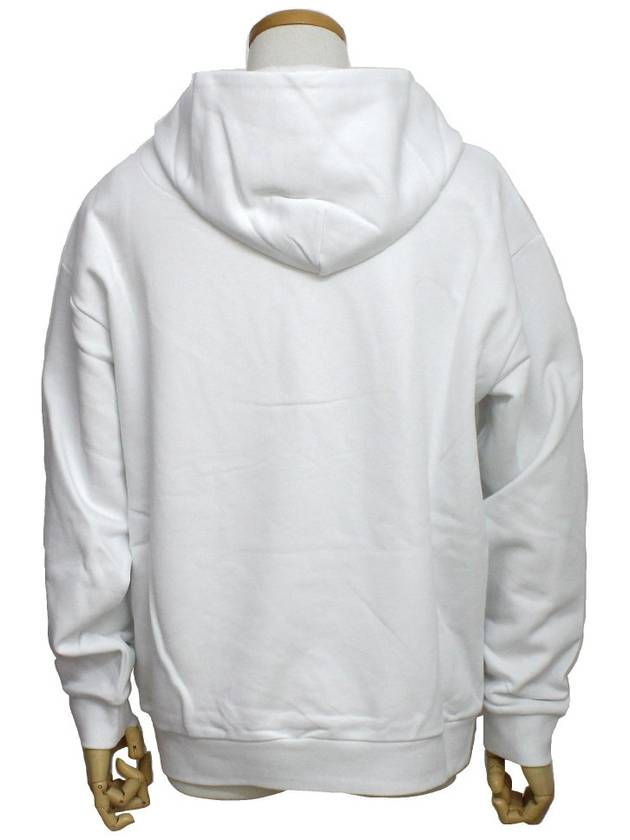 Spray ORB Logo Print Hoodie White - VIVIENNE WESTWOOD - BALAAN 4