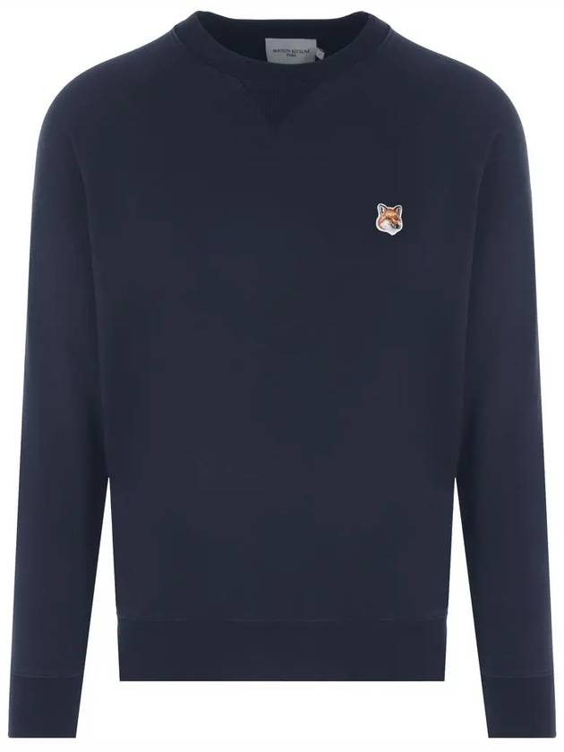 Fox Head Patch Classic Sweatshirt Navy - MAISON KITSUNE - BALAAN 3