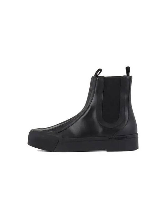 Women's Line Point Ankle Boots Black 270699 - EMPORIO ARMANI - BALAAN 1