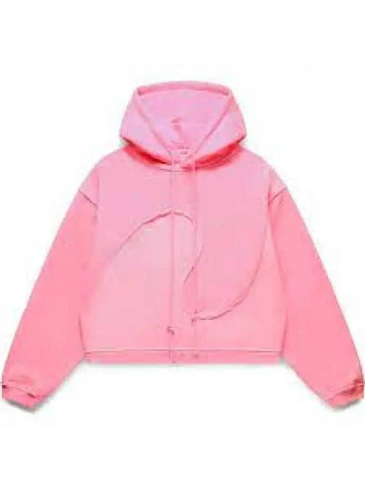 RL Swirl Fleece Hooded Sweatshirt Pink 06T034 1 926218 - ERL - BALAAN 1