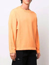 Wappen Shadow Project Mesh Long Sleeve T-Shirt Orange - STONE ISLAND - BALAAN 4