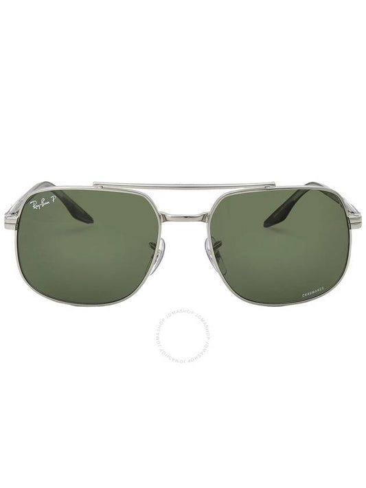 Eyewear Square Acetate Sunglasses Dark Green - RAY-BAN - BALAAN 1