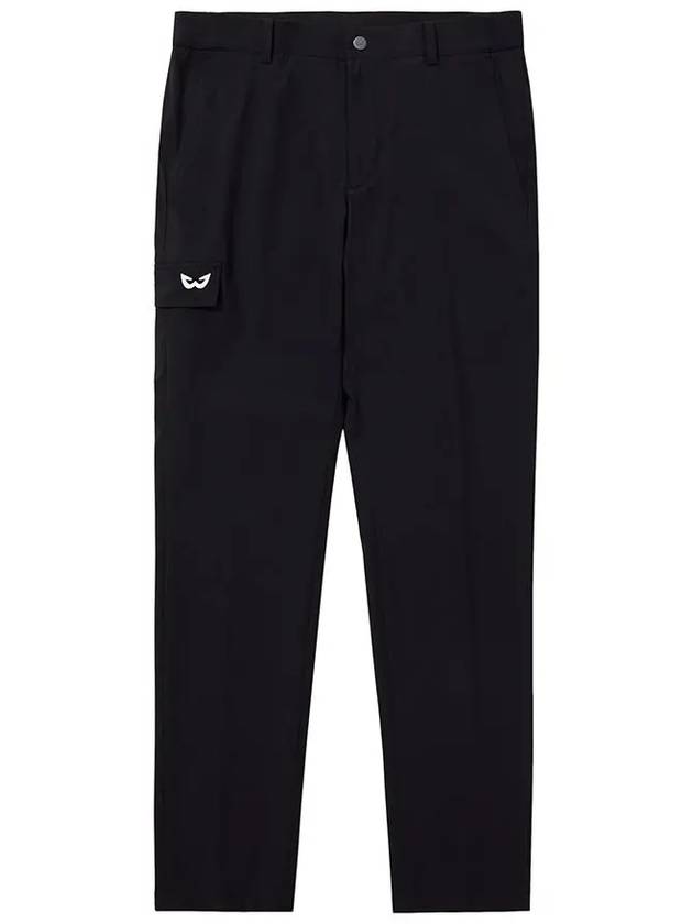 Golf Wear Cargo Slim Fit Golf Pants WB21SUMS01BK Black - WHITEBALL - BALAAN 5