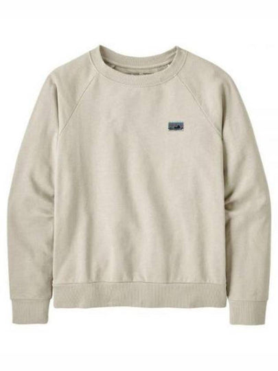 Regenerative Organic Cotton Sweatshirt Wool White - PATAGONIA - BALAAN 2