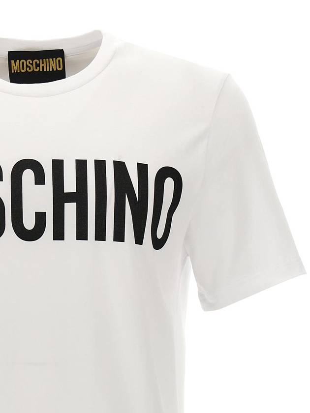 Moschino Logo Print T-Shirt - MOSCHINO - BALAAN 3