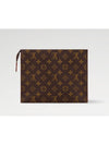 Poche Toilet Monogram Canvas Pouch Bag Brown - LOUIS VUITTON - BALAAN 5