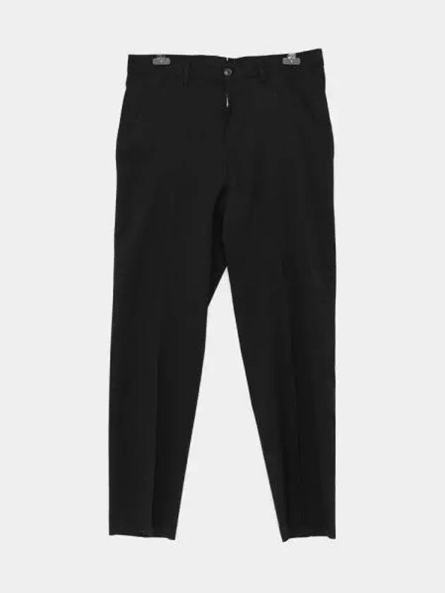 Men's Worsted Wool Chino 22 Slacks Black - OUR LEGACY - BALAAN 2