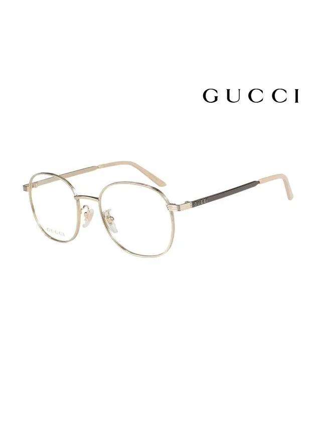 Glasses Frame GG0947OA 003 Square Metal Men Women Glasses - GUCCI - BALAAN.