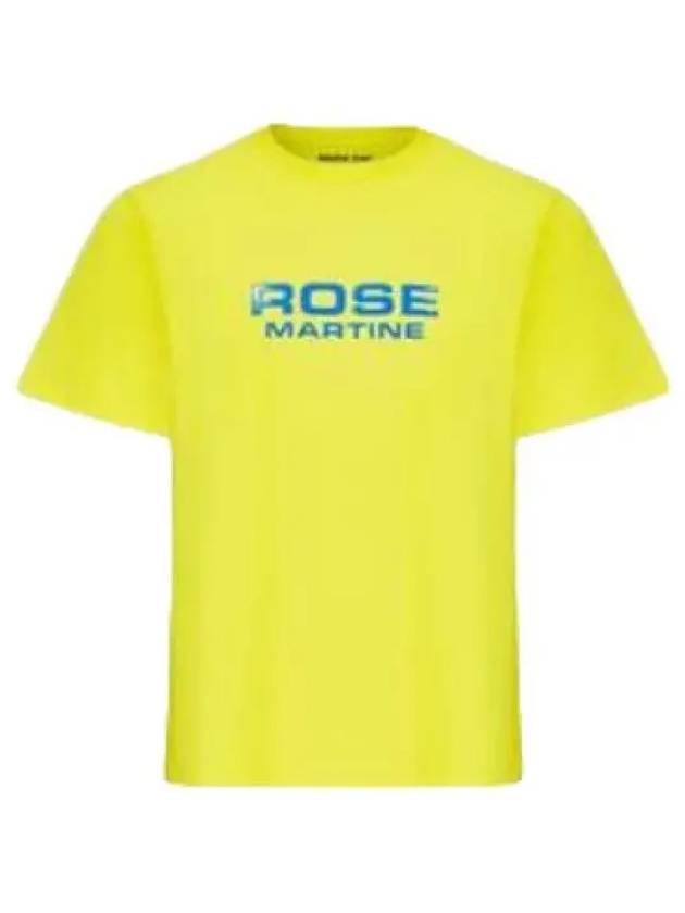 Classic t shirt acid yellow short sleeve - MARTINE ROSE - BALAAN 1