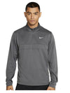 Men's Dri-Fit Essential Half-Zip Long-Sleeve T-Shirt Grey - NIKE - BALAAN 3