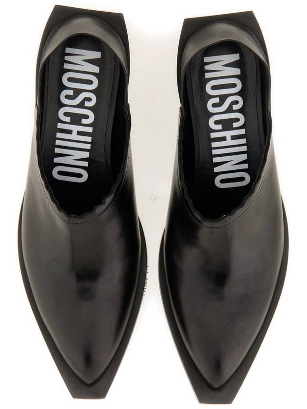 Moschino Shootie Cuban Heel - MOSCHINO - BALAAN 5