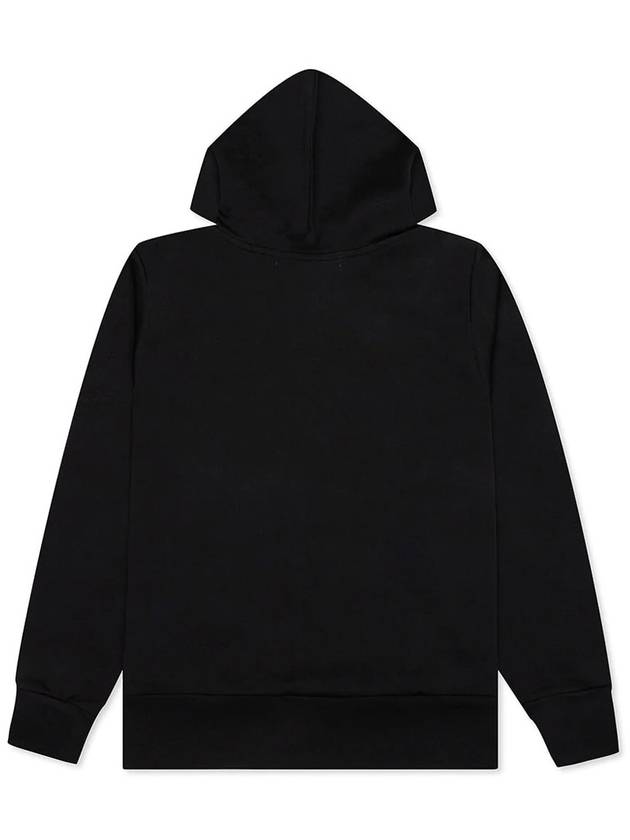 Women's Red Waffen Zip Up Hoodie Black - COMME DES GARCONS PLAY - BALAAN 3