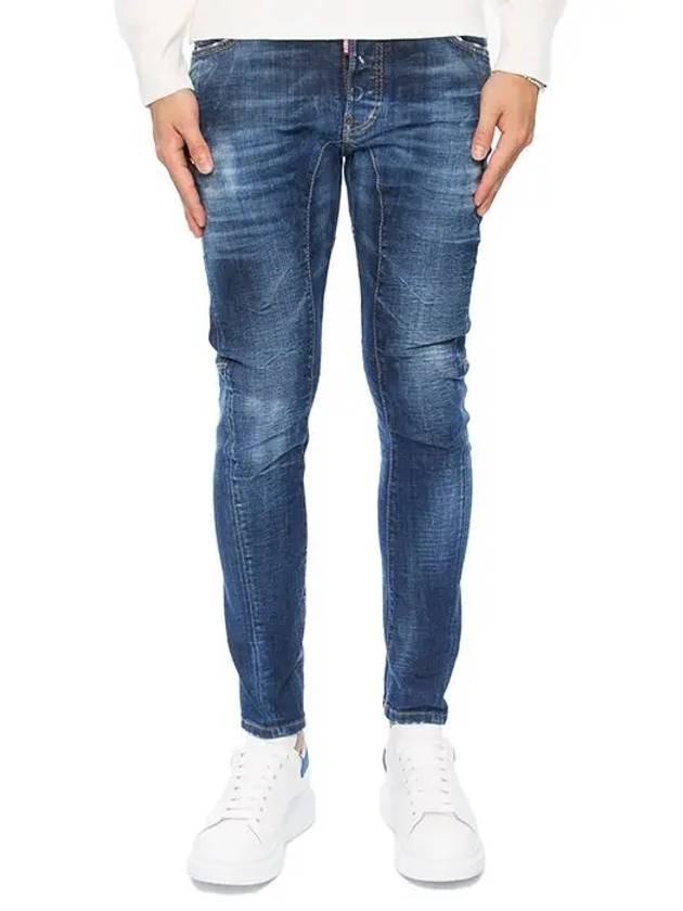 Lettering TD Biker Jeans S74LB1156 - DSQUARED2 - BALAAN 2