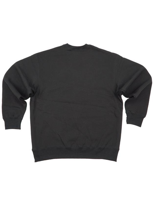 Italian origin small box crew neck sweatshirt black FW23SW22 - SUPREME - BALAAN 5