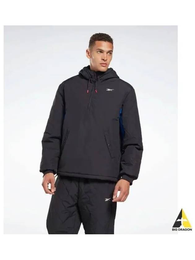 Thermowarm Graphene Hooded Anorak Black HG8909 - REEBOK - BALAAN 1