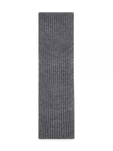 Logo short gray muffler SCARF 1157099 - ANDERSEN-ANDERSEN - BALAAN 1