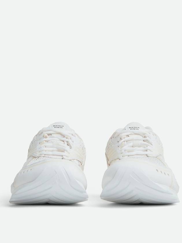 Orbit Mesh Low Top Sneakers White - BOTTEGA VENETA - BALAAN 4