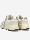 Women's Running Sole Low Top Sneakers Silver Beige - GOLDEN GOOSE - BALAAN 4