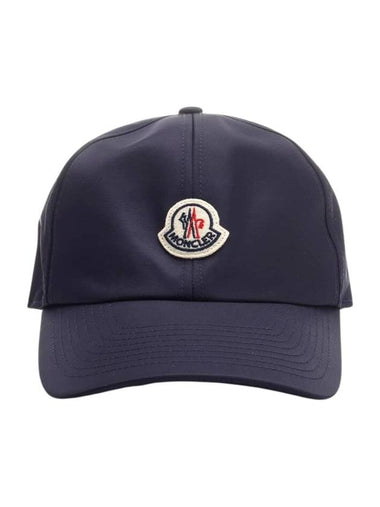 Logo Patch Ball Cap Navy - MONCLER - BALAAN 1