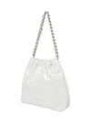 MUFFY LEATHER chainWHITE - RHEEMIN - BALAAN 3