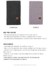 BOOKLE MUFFLER CHARCOAL - RECLOW - BALAAN 11